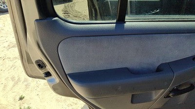 2005 Explorer Driver Left Rear Inside Door Trim Panel With Switches Back Gray Tt