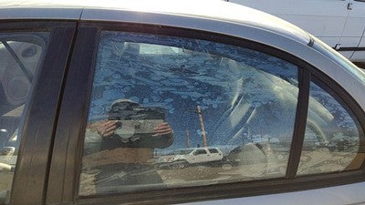 1996-2000 Saturn Sl1 Driver Left Rear Side Window Door Glass Oem Back 21098677