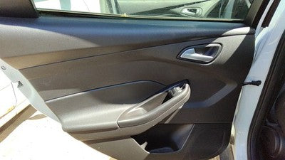 13-18 Ford Focus Driver Left Rear Door Trim Panel With Switches Back Black Yw