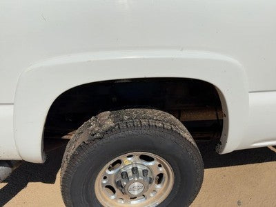 05 Silverado 2500 Passenger Right Rear Wheel Flare Moulding Oem Back White 50U