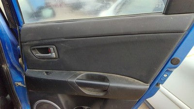 04-06 Mazda 3 Passenger Right Rear Door Trim Panel With Switches Back Bp5 Black
