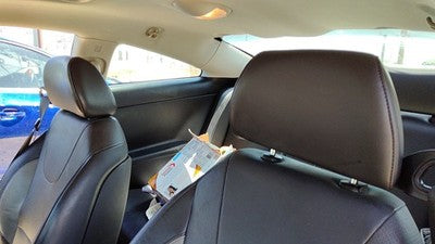 2005-09 Pontiac G6 Gxp Coupe Pair Of Headrests Oem Left Right Set Seat Ebony 193