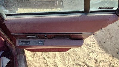 1998 Buick Lesabre Passenger Right Rear Door Trim Panel With Switches Back Red
