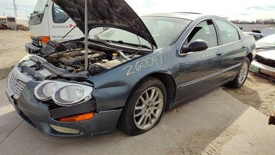 2001-2004 Chrysler 300M Driver Left Rear Power Window Regulator With Motor Back