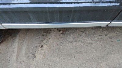1985 Pontiac 6000 Passenger Right Rear Moulding From Door Oem Back Trim Strip