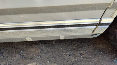85 Mercury Grand Marquis Driver Left Rear Lower Moulding From Door Oem Back Trim