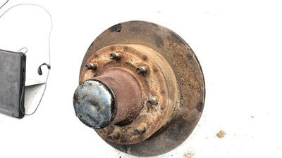 1981-93 Dodge Ram W250 Driver Left Front Spindle Steering Knuckle With Wheel Hub