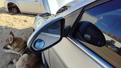 2011-2016 Chevy Cruze Driver Left Power Side Mirror Door Mounted Oem Silver Gan
