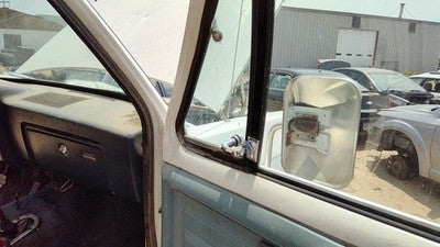 81-86 Ram W250 Passenger Right Front Vent Window Small Door Glass With Frame