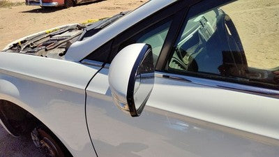 2013-2014 Ford Fusion Driver Left Power Side Mirror Door Mounted Oem White Yz