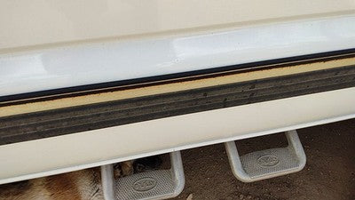 99-02 Silverado 2500 Hd Passenger Right Front Moulding From Door Trim Strip