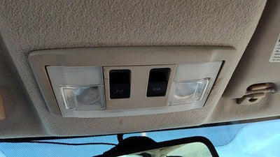 2010 Ford Focus Center Overhead Console Oem Dome Light Map Lamp Gray Gs