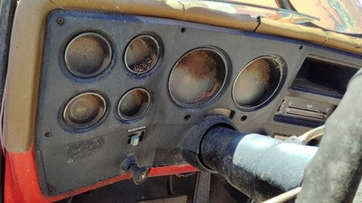 1974 Chevy Silverado K10 Trim Bezel Around Speedometer Oem Dash Surround Panel