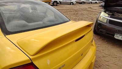 2002-2005 Dodge Neon Rear Spoiler Back Wing Oem Yellow 82207478