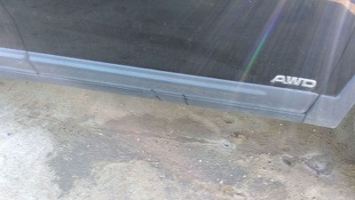 11-15 Kia Sorento Passenger Right Front Moulding From Door Trim Strip Gray H9