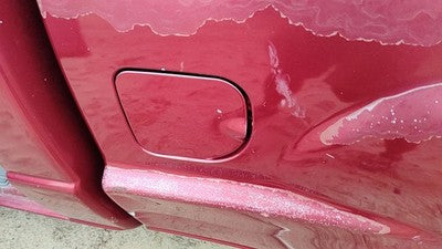 1998-2001 Mazda B2500 Fuel Tank Door With Hinge Gas Lid Oem Filler Red Fl