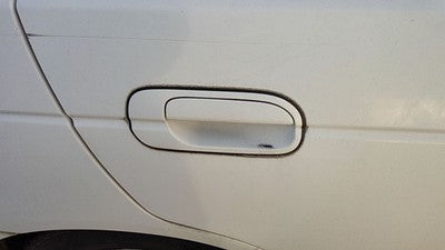 2000-2003 Nissan Sentra Passenger Right Rear Outside Door Handle Back White Qm1