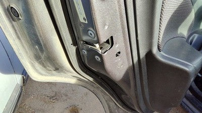 2013-2017 Nissan Versa Driver Left Rear Door Latch With Rods/Cables Oem Back
