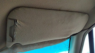 1992 Buick Park Ave Ultra Passenger Right Sun Visor Oem Tan