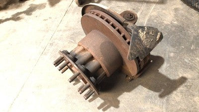 1988-1997 Ford F450 Driver Left Front Spindle Steering Knuckle With Wheel Hub