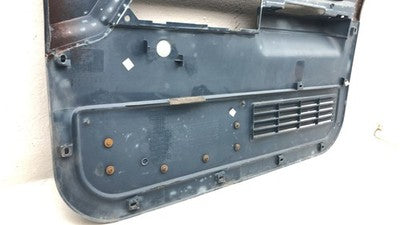 1993 Gmc Sierra 2500 Driver Left Front Door Trim Panel Oem Blue