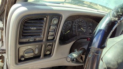 99 Silverado 1500 Trim Bezel Around Speedometer Oem Dash Surround Panel Gray 92D