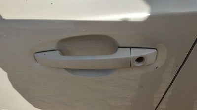 10-14 Subaru Legacy Outback Driver Left Front Outside Door Handle 7J Satin White