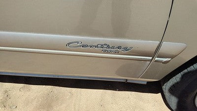 97-99 Century Passenger Right Front Moulding From Door Oem Trim Strip Gold 49U