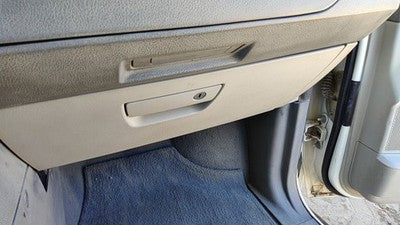 08-10 Dodge Grand Caravan Glove Box Assembly Complete Door With Latch Gray Ds
