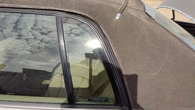 91-96 Park Ave Ultra Driver Left Rear Vent Window Back Door Glass With Frame