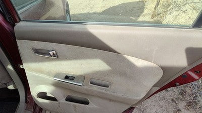 05-06 Altima Passenger Right Rear Door Trim Panel With Switches Back Blond C