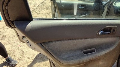 96-97 Honda Accord Driver Left Rear Door Trim Panel With Switches Back Gray F