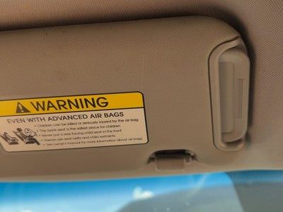 2011-2016 Kia Sportage Driver Left Sun Visor Oem Gray Gah 852103W130Ed