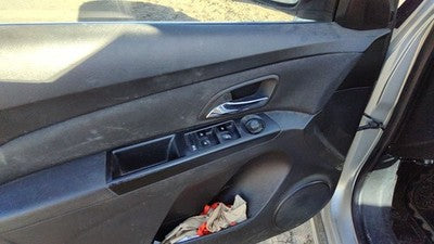 13-14 Chevy Cruze Driver Left Front Door Trim Panel With Master Switch Black Afo