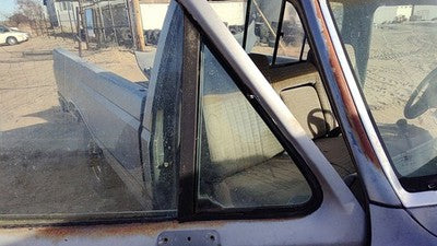 80-91 F250 Pickup Passenger Right Front Vent Window Small Door Glass With Frame