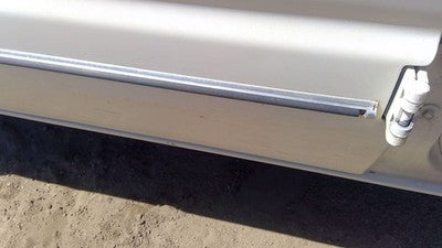 93-04 Van E150 Passenger Right Rear Moulding From Forward Door Back Trim Strip