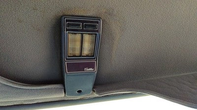 1984 Deville Sedan Center Overhead Console Oem Dome Light Map Lamp Blue