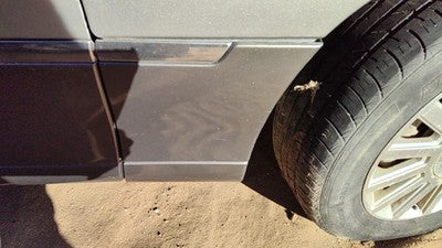 98-11 Lincoln Town Car Passenger Right Moulding From Fender Trim Strip Silver