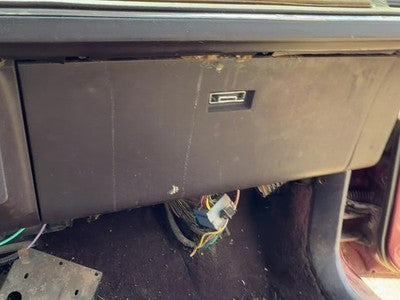 1986 Buick Park Ave Glove Box Assembly Complete Door With Latch Oem Red