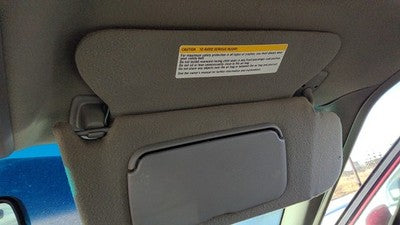 1996 Olds 88 Passenger Right Sun Visor Oem Gray