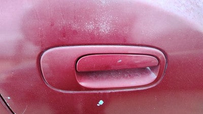 06-10 Charger Passenger Right Rear Outside Door Handle Back Prh Inferno Red
