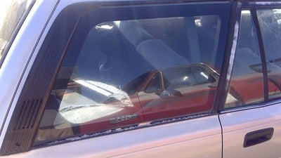 88-92 Station Wagon Passenger Right Rear Quarter Glass Back Side Window 2Wd