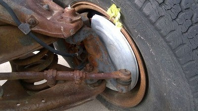 1971-1989 Gmc 2500 Driver Left Front Spindle Steering Knuckle With Wheel Hub 4X2