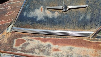 1964 Ford Thunderbird Coupe Passenger Right Rear Moulding On Quarter Panel Oem