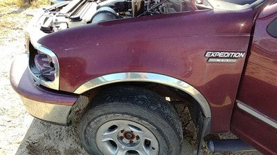 1997-2002 Ford Expedition Driver Left Front Fender Oem Maroon Jl F85z16006ca