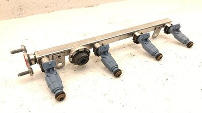 2011-2013 Kia Sorento Complete Fuel Rail With Injectors Set Loaded Oem 2.4L