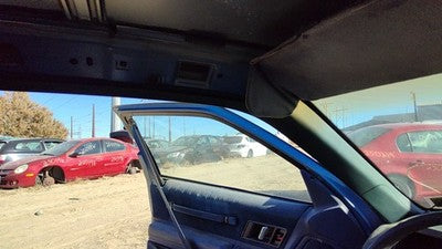 1989 Olds Cutlass Cierra Driver Left A Pillar Trim Windshield Post Panel Blue
