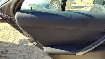05-10 Pontiac G6 Driver Left Rear Door Trim Panel With Switches Back Black 19B