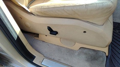 2005 Mercedes Ml350 Passenger Right Side Power Seat Switch With Trim Panel Tan
