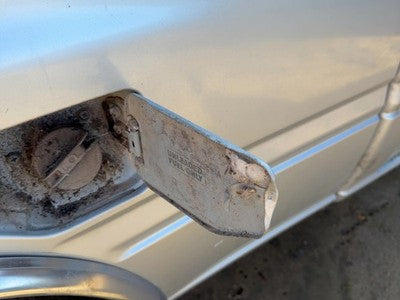 1991 Isuzu Pup Fuel Tank Door With Hinge Gas Lid Oem Filler Silver